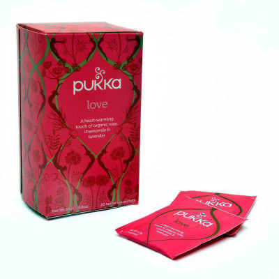 

Pukka Tea Chamomile, Lavender Herbal Infusion(20 Sachets, Box)
