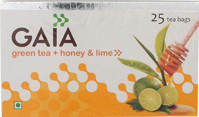 GAIA Assorted Honey, Lemon Green Tea(50 g, Box)