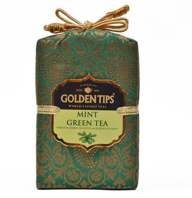 

Golden Tips Brocade Bag Tea Green Tea Pouch(200 g)