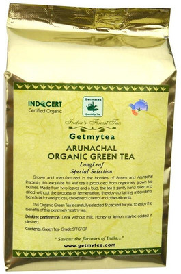 

Getmytea Green Green Tea(200 g, Pouch)