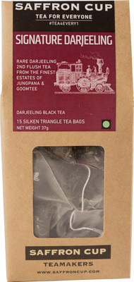 

Saffron Cup SignatureDarjeeling Black Tea Box(15 Sachets)