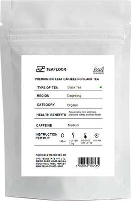 

TEAFLOOR Fresh Unflavoured Black Tea Pouch(100 g)