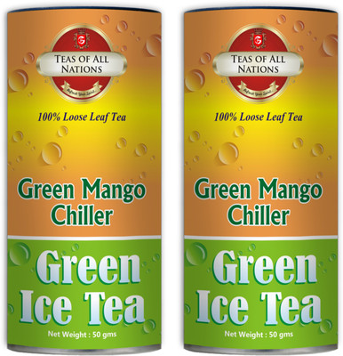 

Teas of All Nations Green Mango Chiller Mango Iced Tea(50 g, Can)