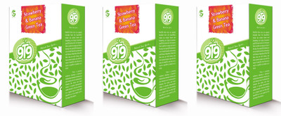 

9T9 Strawberry & Banana Strawberry, Banana Green Tea(100 g, Box)