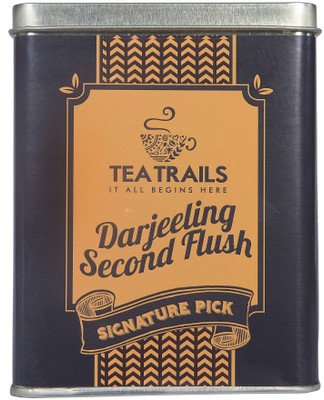 

Tea Trails Darjeeling Second Flush TIN Grape Black Tea Tin(50 g)