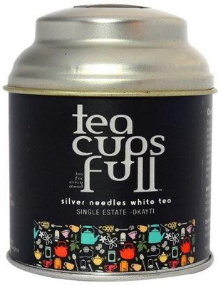 

Teacupsfull Silver Needles White Tea White Tea Tin(25 g)