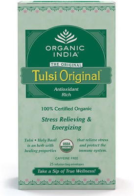 

Organic India Tulsi Original 25 TB Tulsi Herbal Infusion Bag(25 Sachets)