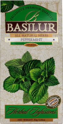 

Basilur Peppermint leave pcket Peppermint Herbal Infusion(30 g, Box)