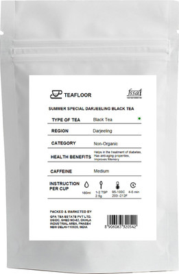 

TEAFLOOR Fresh Unflavoured Black Tea Pouch(100 g)