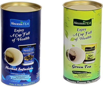 

Necessitea Ready-To-Drink Herbs Green Tea(300 g, Can)