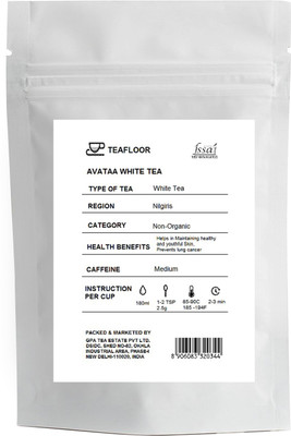 

TEAFLOOR AVATAA WHITE TEA Unflavoured White Tea Pouch(100 g)