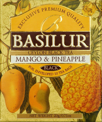 

Basilur Mango & Pineapple 10tbg Mango, Pineapple Black Tea(20 g, Box)