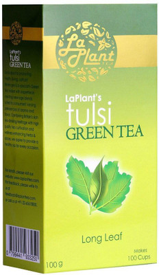 

LaPlant Tulsi Long Leaf - 100 gm Tulsi Green Tea(100 g, Box)