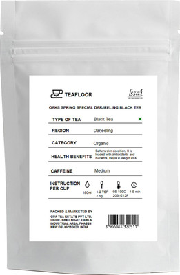 

TEAFLOOR Fresh Unflavoured Black Tea Pouch(100 g)