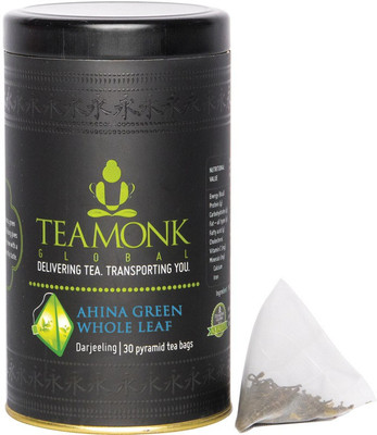 

Teamonk Global Ahina Darjeeling Green Tea(30 Sachets, Tin)