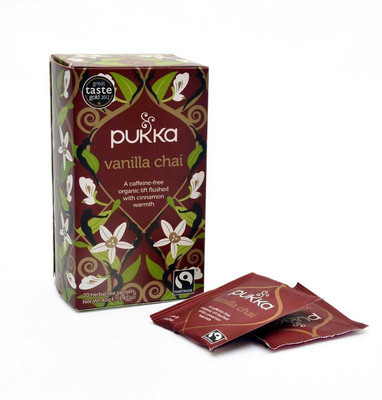 

Pukka Vanilla Chai Tea 20 Tea Bags Vanilla Green Tea(40 g, Box)