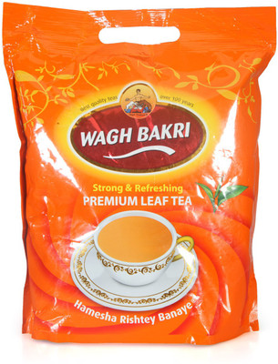 

Waghbakri Strongh & Refreshing Premium Leaf Tea Black Tea(1000 g, Box)