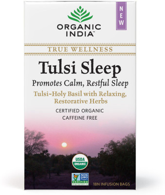 

Organic India Sleep Tea 18 Tea Bags Tulsi Herbal Infusion Box(18 Sachets)