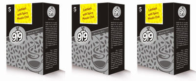 

9T9 Lemon with Spicy Masala Chai Lemon, Spices Black Tea(100 g, Box)