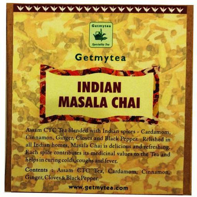 

Getmytea Masala Tea Cardomom MasalaTea(125 g, Carton)