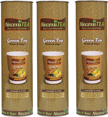 

Necessitea Ready-To-Drink Lemon Green Tea(450 g, Can)