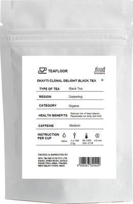 TEAFLOOR OKAYTI TEA ESTATE Unflavoured Black Tea Pouch(100 g)