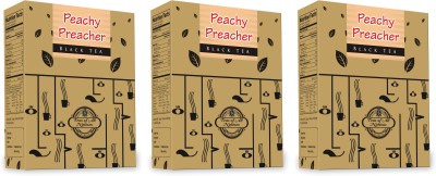 

Teas of All Nations Peachy Preacher Peach, Spices Black Tea(50 g, Box)