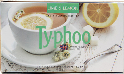 

Typhoo Lime - N - Lemon Tea + Elaichi Chai (Cardamom Tea) + Adrak Chai (Ginger Tea) Lemon, Cardamom, Ginger Tea Bag(75 Sachets)