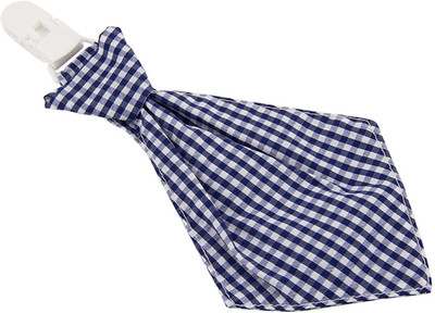 

Babies Bloom Bold Blue Check Necktie Pacifier(Blue)