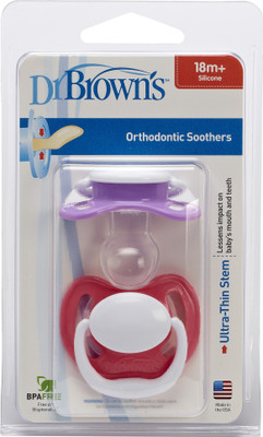 

Dr. Brown's Perform Pacifier with Handle Pacifier(Multicolor)