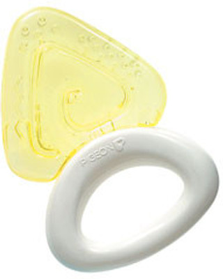 

Pigeon Cooling Teether - Triangular Teether(Yellow)