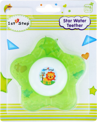 

1st Step Star Water Teether Teether(Green, White)