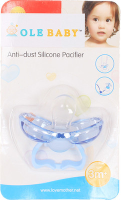 

Ole Baby Ole Baby Colorful Attractive Lightweight NewBorn BPA Free Infant Pacifier Soother(Blue)