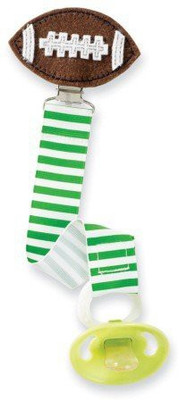 

Babies Bloom Football Icon Soother(Brown, Green)