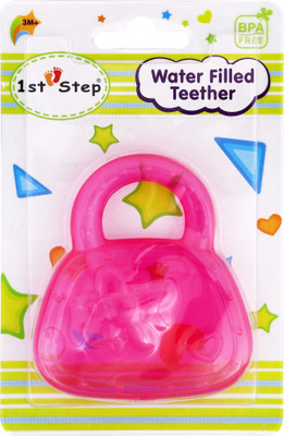 

1st Step Water Filled Teether Teether(Pink)