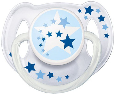

Philips Avent BPA Free Night Time Pacifier Soother(Multicolor)