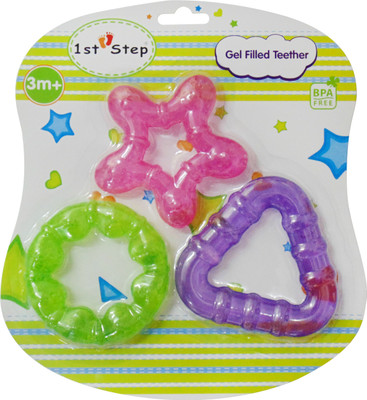 

1st Step Gel Filled Teether Teether(Multicolor)