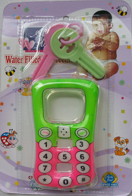 

Love Baby Auto Flow Water Filled Toy Teether - Mobile Teether(Multicolor)