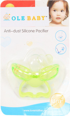 

Ole Baby Ole Baby Colorful Attractive Lightweight NewBorn BPA Free Infant Pacifier Soother(Green)