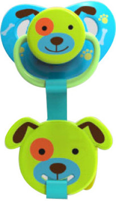 

1st Step Skittle Pacifier With Holder Soother(Green)