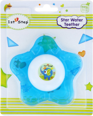 

1st Step Star Water Teether Teether(Blue, White)
