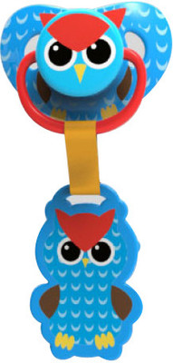 

1st Step Skittle Pacifier With Holder Pacifier(Blue)