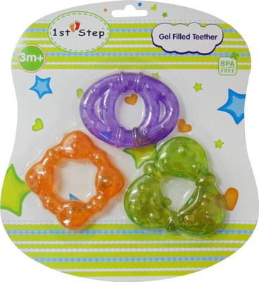 

1st Step Gel Filled Teether Teether(Multicolor)