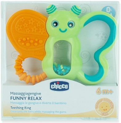 

Chicco Funny Relax Teether Teether(Orange, Green)