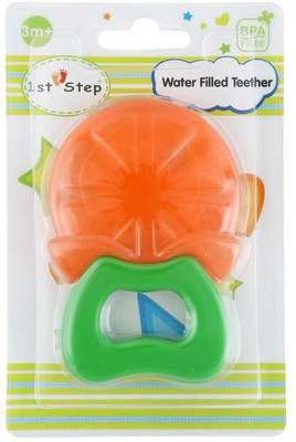 1st Step Hard & Soft Teether Teether(Orange)
