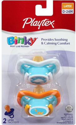 

Playtex Binkylatex Pacifier Soother(Blue)