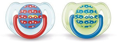 

Philips Avent Silicone Fashion Pacifier Soother(Blue, Green)