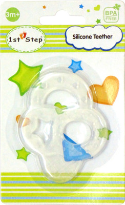 

1st Step Silicone Teether-Ice Teether(White)