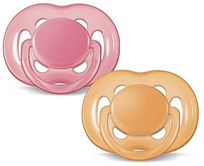 

Philips Avent Freeflow Pacifier Bpa Soother(Pink, Orange)