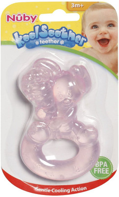

Nuby Water Filled Teether Teether(Blue, Pink, Green)